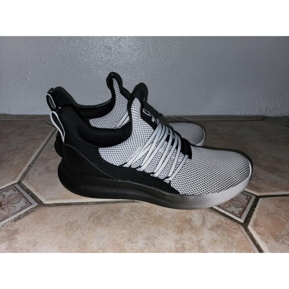 🆕Adidas Mens White/Black/White Imported Rubber Lite Racer Adapt Pull-On Shoes - Picture 3 of 11